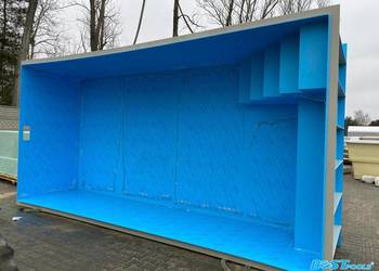 Polipropylenowy basen ogrodowy FLORES 8.2x3.2x1.5m