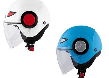 DZIECIĘCY KASK OTWARTY JET NIEBIESKI BIAŁY S /M /L