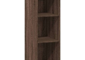 Szafka brązowy dąb 30x41x93 cm materiał drewnopochodny WM-846347