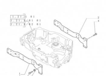 New Holland T6010 Wspornik 87487746