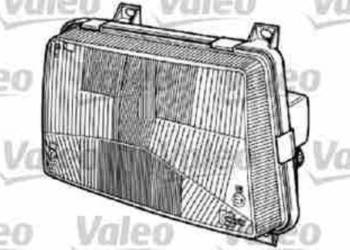 REFLEKTOR (LAMPA) H4 LE/PR - SEAT IBIZA 85-90