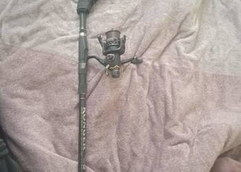 Wędka konger telecarp,kołowrotek mistral