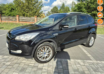 Ford Kuga ledy navi manual kamera grzane fotele szyba euro5 140km II (2012…