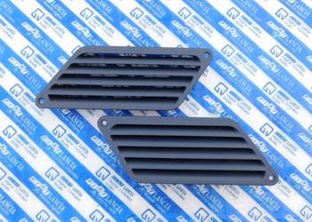 NOWE kratki na błotniki wloty powietrza boczne Fiat 126p 126el el elx SZARE