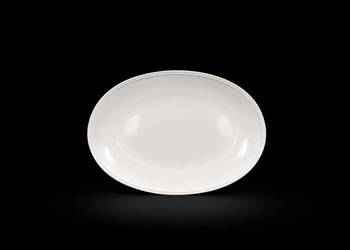 Klasyczny Półmisek Owalny Thomas „Perlrand” – Vintage, Porcelana Bawarska
