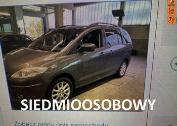 Mazda 5 1,8 benzyna, klimatronik,7 miejsc ,podgrz. fotele, isofix,ciemne s…