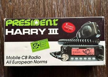 Zestaw CB radio President Harry 3+ antena cb President Montana Nowe Okazja!