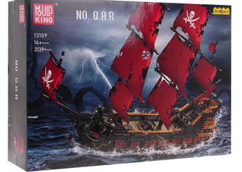 Klocki statek piracki 3139 el ruchome elementy kotwica armaty