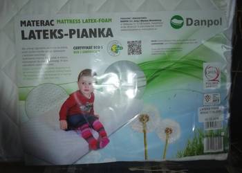 Materac lateks-pianka 90x40 cm Danpol FLEXY FUN MP