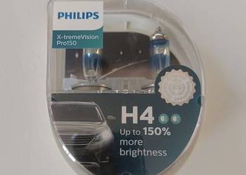Żarówki halogenowe Philips H4 X-treme Vision Pro150