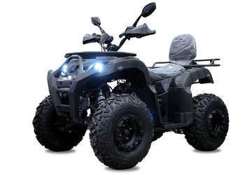 Quad ATV KEYMOTO 250cc AUTOMAT LED LUSTERKA BAGAŻNIKI Hak Chłodnica Oleju