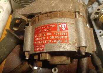Sprzedam fabrycznie nowy alternator z wiatrakiem do fiata 125p.
