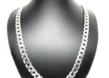 Srebrny Łańcuch Próby 925 88,28g Długość 73cm Pancerka