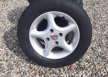 Alufelgi z oponami Borbet 165/70r13 wielosezon opel vw seat toyota