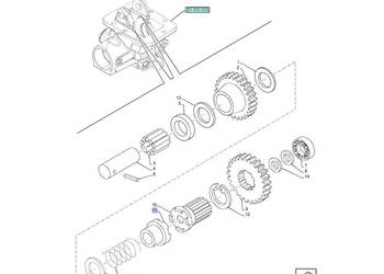 Piasta 5176903 21 zębów TD TL JX Farmall ORG CNH Case New Ho
