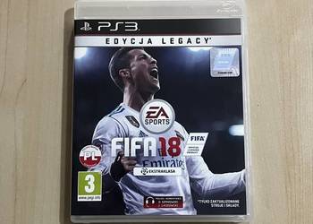 Fifa 18 Edycja Legacy Polska wersja PS3 gra playstation 3 gry