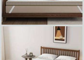 BedStory [Nowa technologia] 7,5 cm nakładka z pamięcią kształtu 150 x 190