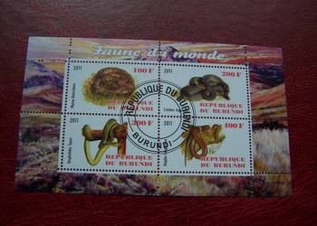 Burndi 2011 CTO Fauna Gady Węże