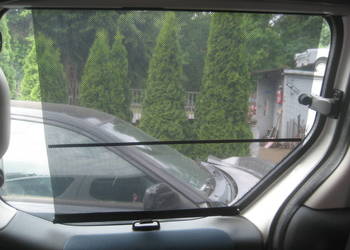 citroen berlingo III 08-12r roleta drzwi tył prawa lewa 2szt.