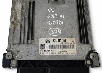 STEROWNIK SILNIKA VW Passat B6 2.0 TDI komputer 03L907309 0281015029