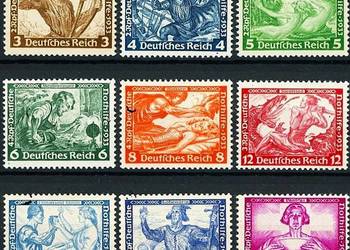 NIEMCY 1933-Mi.499-507 MNH**-gwarancja BPP SCHLEGEL!