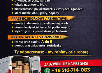 Opróżnianie mieszkań, piwnic, garaży | Transport | Wielkopolska