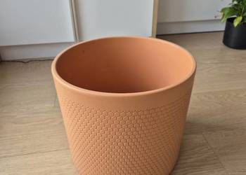 Duża doniczka ceramiczna, plaster miodu, posiadam 2 szt.