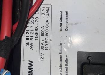 Akumulator Bmw 1 e87 12v 80Ah 800A 140RC