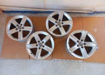 alu felgi Audi A4 B8 16 cali - ładny komplet