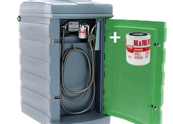 ZBIORNIK DWUPŁASZCZOWY NA OLEJ NAPEDOWY 1000L