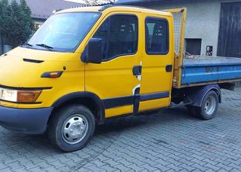 IVECO DAILY 2.8 Wywrotka Dubel kabina 7 miejsc hak