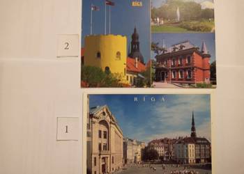 POCZTÓWKI - PLZEŃ - RIGA. ZESTAW 37.