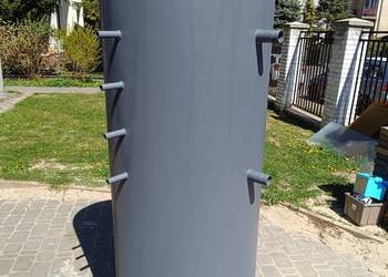 Zbiornik buforowy 1000 litrów z wężownicą.