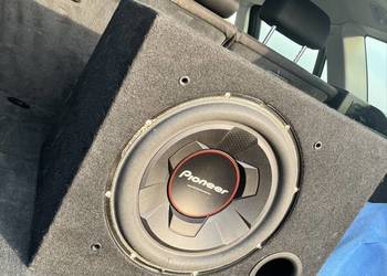 Subwoofer Pioneer 1300w+wzmacniacz mac audio 1000w