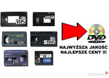 Przegrywanie -naprawa kaset VHS Przegrywanie -naprawa kaset VHS