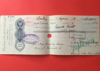 ( 1507 ) Weksel Wystawiont W Krakowie 4