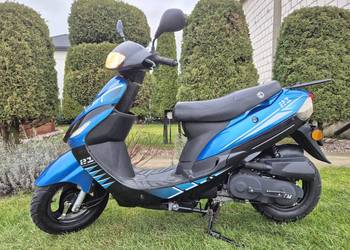 Skuter Barton Galaxy 21 ,4T, 49cc, 2019r, przebieg 4 tys, Sprzedam