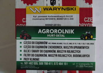 Komplet panewek głównych N-0,00 (nominalne) URSUS C 330