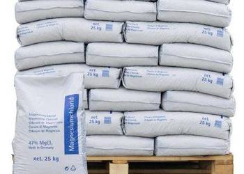 Odśnieżanie Sól drogowa Chlorek magnezu antylód techniczny worki 25kg