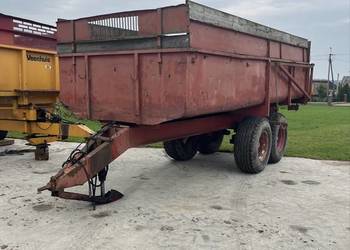 Przyczepa skorupowa 10 ton