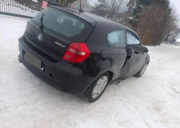 Zderzak tylny BMW 1 E81 LIFT 2007 w kolor 668 SCHWARZ 2