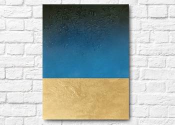Obraz "Orion" 60x80 cm, farby akrylowe na płótnie, kosmos.