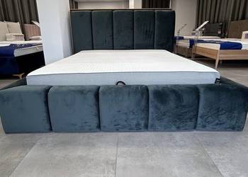 Łóżko tapicerowane 160x200 z pojemnikiem -40%