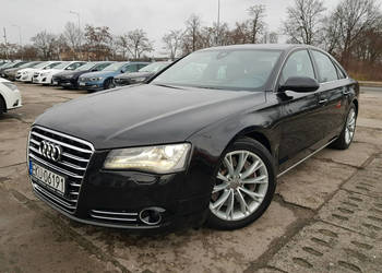 Audi A8 4,2 Benzyna Full Opcja Bose Masaże Zarejestrowany D4 (2010-)