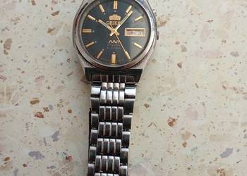 Zegarek orient orginal z brozoleta czarna koperta numer .TT.-L-489.731