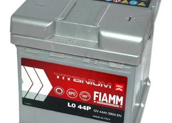 Akumulator FIAMM TITANIUM PRO FIAT 12V 44Ah 390A Prawy Plus