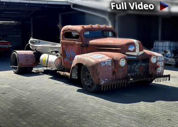 Ford inny Ford 1942 Pickup Rat Rod YoYo Custom Duży silnik 7,5 litra