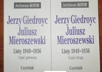 Jerzy. Giedroyc - Juliusz.Mieroszewski -LISTY 1949-1956