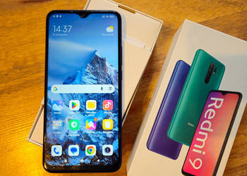 Xiaomi Redmi 9 4 GB/64 GB M2004J19AG, fioletowy