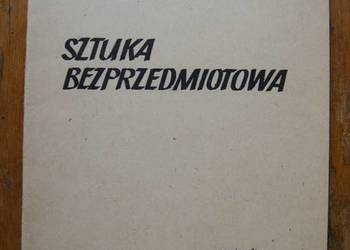 Andrzej K. Olszewski - Sztuka bezprzedmiotowa